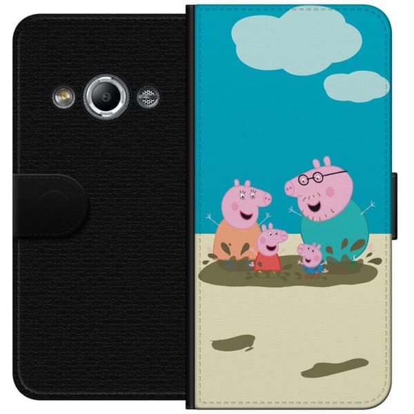 Samsung Galaxy Xcover 3 Lommeboketui Greta Gris Familien Georg Lerøl Barne Motiv Serie Populær Barnekarakter Glede