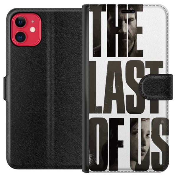 Apple iPhone 11 Plånboksfodral The Last of Us Ellie Joel Apokalyps Clickers TV-serie Fanart Dystopi Spelmotiv