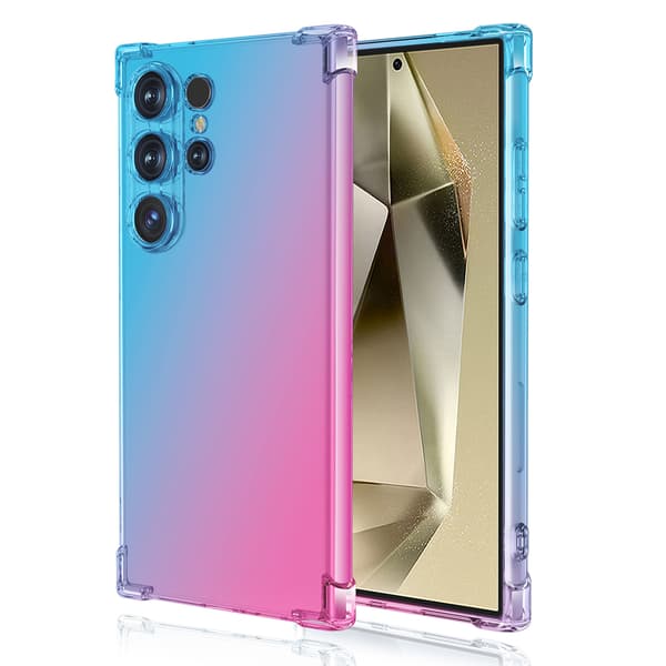 Samsung Galaxy S25 Ultra - Stilrent Skal med Silikonskydd