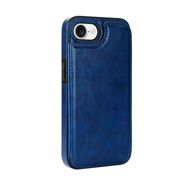 iPhone 16E - Stilrent Skal med Plånbok/Kortfack