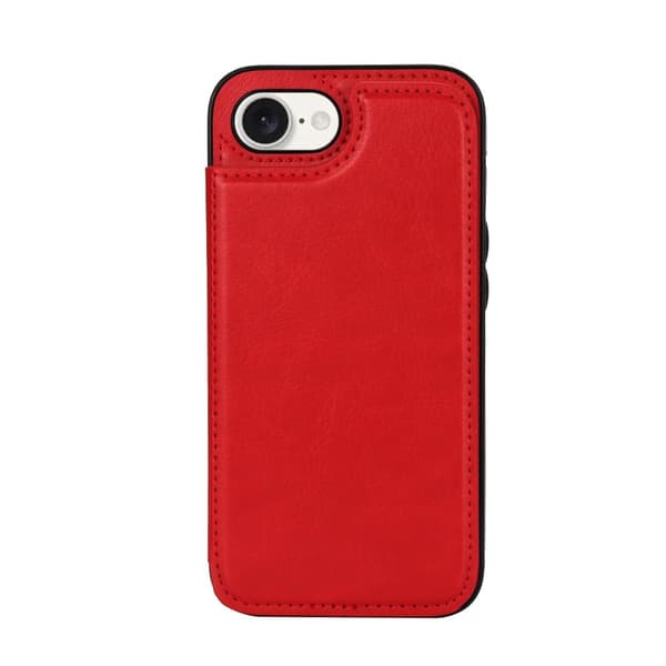 iPhone 16E - Stilrent Skal med Plånbok/Kortfack