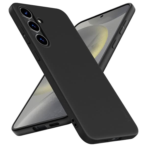 Samsung Galaxy S25 Plus - Nillkin Matt Silikonskal Svart
