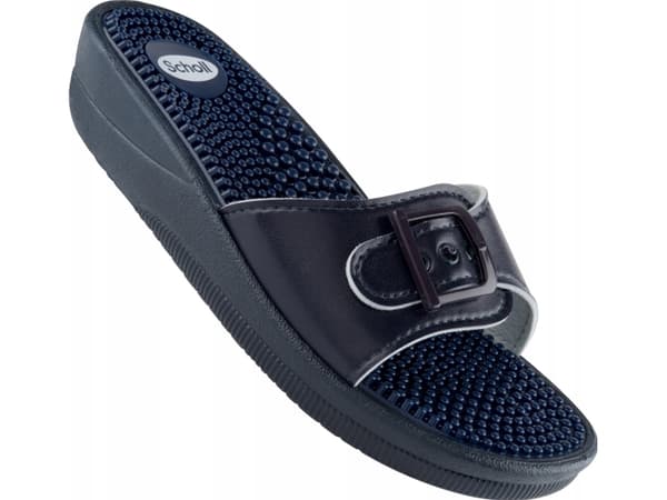 Mobilex Flip-flops för damer Scholl ny massage GRANAT 40