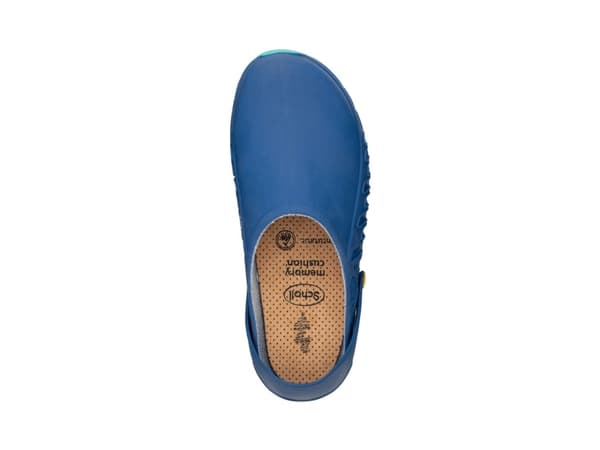 Scholl Evoflex - unisex träskor marinblå, storlek 38