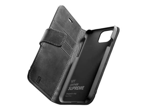 Cellularline Supreme, Folio, Apple, iPhone 12 Pro Max, 17 cm (6.7"), Sort