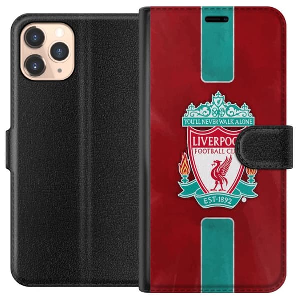 Apple iPhone 11 Pro Lommeboketui Liverpool FC - Klassisk Fotballstolthet i Rødt