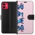 Miniatyrbilde 1 av 3: Apple iPhone 11 Lommeboketui  Stitch Ler & Leker – Perfekt for Mobildeksler eller Postere