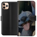 Miniatyrbilde 1 av 3: Apple iPhone 11 Pro Max Lommeboketui Stitch Søt Alien - Blå Favoritt fra Ytre Rommet