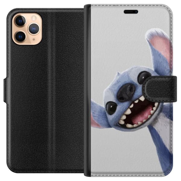 Apple iPhone 11 Pro Max Lommeboketui Stitch i Fart - Kawaii Design for Fans & Barn