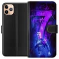 Miniatyrbilde 1 av 3: Apple iPhone 11 Pro Max Lommeboketui Ronaldo 7 - Fotballlegenden i Aksjon for Fans