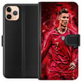 Miniatyrbillede 1 af 3: Apple iPhone 11 Pro Max Tegnebogsetui Ronaldo Færdigheder - CR7 Design for Ægte Fans