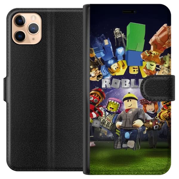 Apple iPhone 11 Pro Max Lompakkokotelo Roblox Maailma - Pelaamisseikkailu Lapsille ja Nuorille