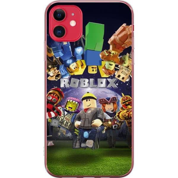 Apple iPhone 11 Gjennomsiktig deksel Roblox Verden - Spilleventyr for Barn og Ungdom