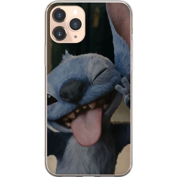 Apple iPhone 11 Pro Läpinäkyvä kuori Stitch Söpö Alien - Sininen Suosikki Ulkoavaruudesta