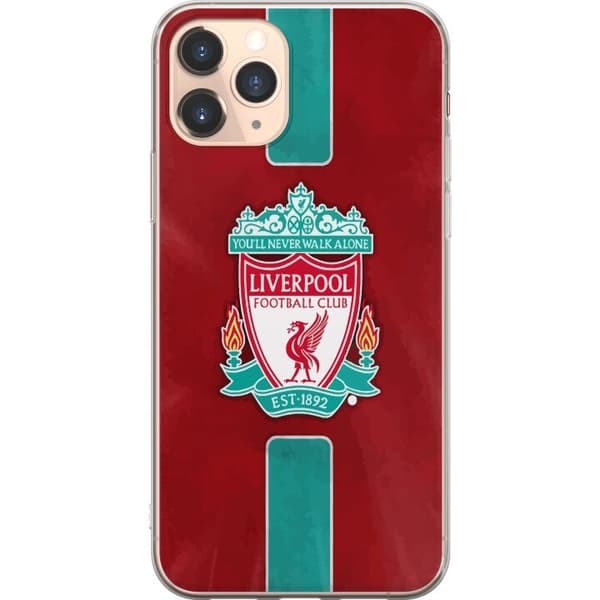 Apple iPhone 11 Pro Gjennomsiktig deksel Liverpool FC - Klassisk Fotballstolthet i Rødt