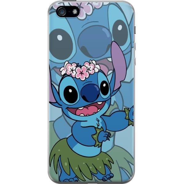 Apple iPhone 5 Läpinäkyvä kuori Stitch tähtien alla - Taianomainen Anime-tyyli