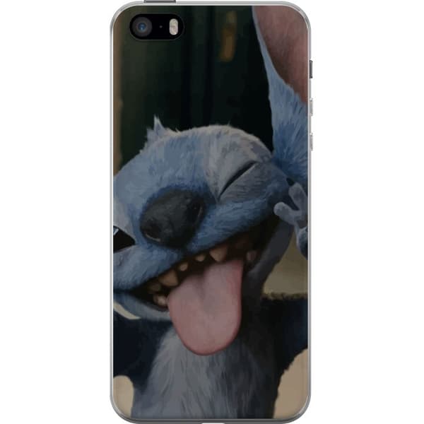Apple iPhone 5s Gjennomsiktig deksel Stitch Søt Alien - Blå Favoritt fra Ytre Rommet