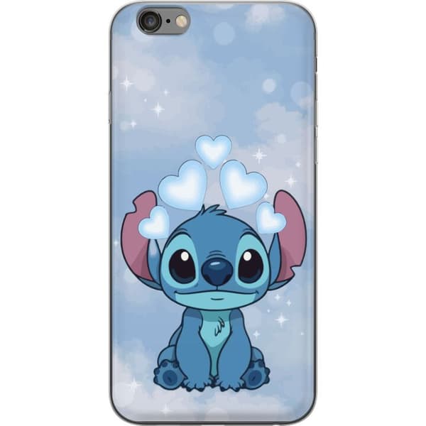 Apple iPhone 6 Plus Gennemsigtig cover Stitch Hoppende Glæde - Sjovt Design til Gave