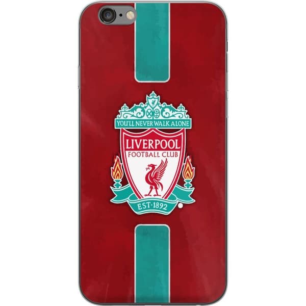 Apple iPhone 6 Plus Gennemsigtig cover Liverpool FC - Klassisk Fodboldstolthed i Rødt