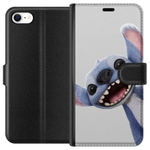 Apple iPhone 6s Tegnebogsetui Stitch i fart - Kawaii-design til fans & børn
