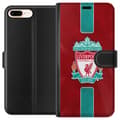 Miniatyrbillede 1 af 3: Apple iPhone 7 Plus Tegnebogsetui Liverpool FC - Klassisk Fodboldstolthed i Rødt