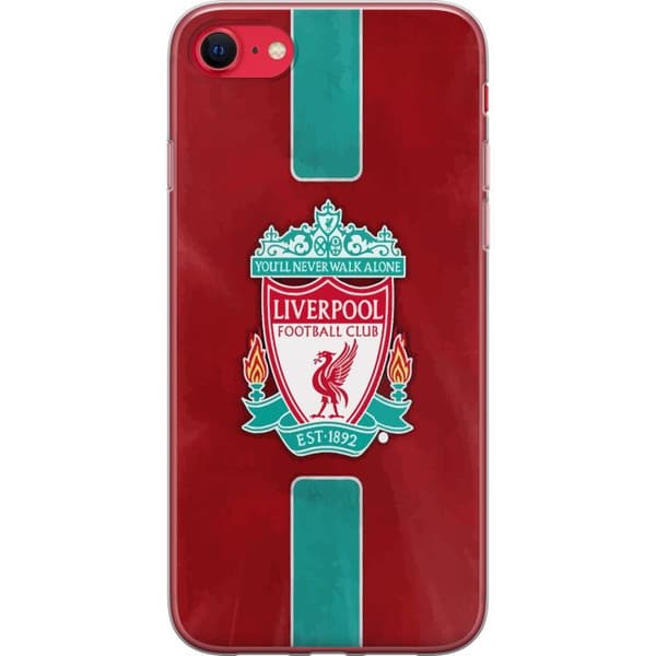 Apple iPhone 7 Gjennomsiktig deksel Liverpool FC - Klassisk Fotballstolthet i Rødt