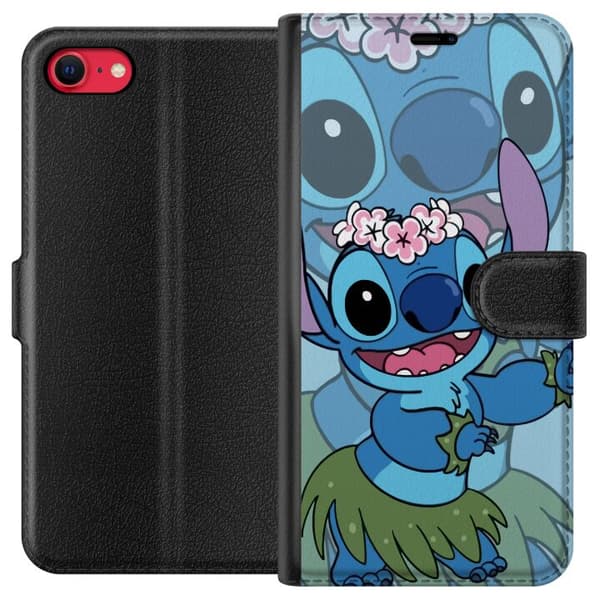 Apple iPhone 7 Lommeboketui Stitch under stjernene - Magisk Anime-stil