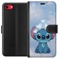 Miniatyrbild 1 av 3: Apple iPhone 8 Plånboksfodral Stitch Hoppande Glädje – Rolig Design för Present