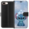 Miniatyrbild 1 av 3: Apple iPhone 8 Plus Plånboksfodral Stitch Hoppande Glädje – Rolig Design för Present
