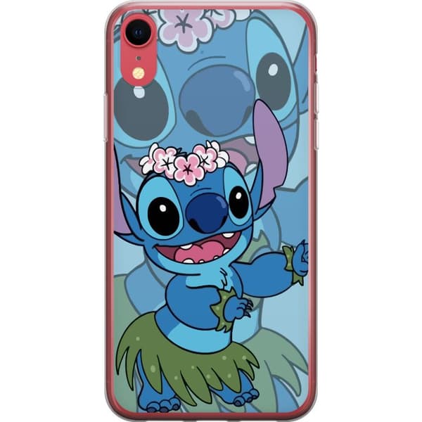 Apple iPhone XR Läpinäkyvä kuori Stitch tähtien alla - Taianomainen Anime-tyyli