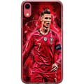Pikkukuva 1 / 2: Apple iPhone XR Läpinäkyvä kuori Ronaldon Taidot - CR7 Suunnittelu Aidolle Kannattajalle