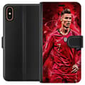 Miniatyrbillede 1 af 3: Apple iPhone X Tegnebogsetui Ronaldo Færdigheder - CR7 Design for Ægte Fans