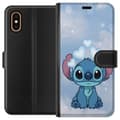 Miniatyrbillede 1 af 3: Apple iPhone XS Max Tegnebogsetui Stitch Hoppende Glæde - Sjovt Design til Gave