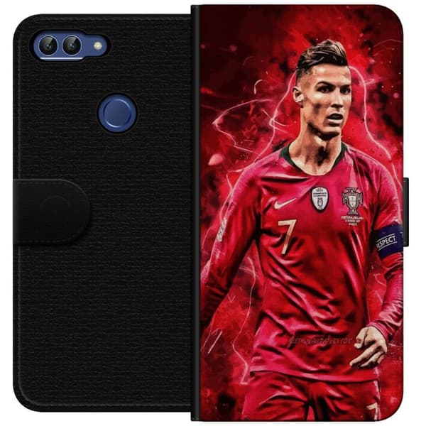 Huawei P smart Plånboksfodral Ronaldo Skills – CR7 Design för Äkta Supporters