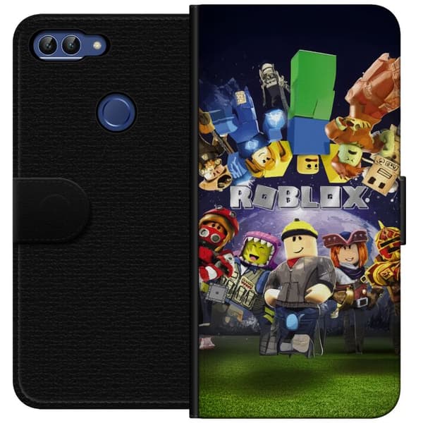 Huawei P smart Plånboksfodral Roblox Värld – Gamingäventyr för Barn & Ungdomar