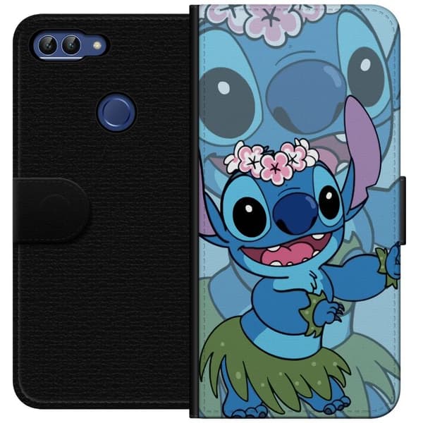 Huawei P smart Plånboksfodral Stitch under Stjärnorna – Magisk Anime-stil