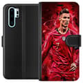 Miniatyrbillede 1 af 3: Huawei P30 Pro Tegnebogsetui Ronaldo Færdigheder - CR7 Design for Ægte Fans