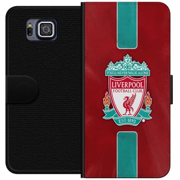 Samsung Galaxy Alpha Lommeboketui Liverpool FC - Klassisk Fotballstolthet i Rødt