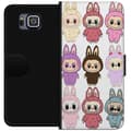 Miniatyrbild 1 av 3: Samsung Galaxy Alpha Plånboksfodral Labubu Pink Monster – Popkonst med Kawaii-touch