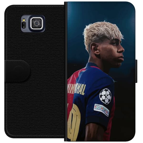 Samsung Galaxy Alpha Tegnebogsetui Lamine Yamal - Barcelonas Wunderkind i fokus