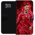 Miniatyrbilde 1 av 3: Samsung Galaxy Alpha Lommeboketui Ronaldo Ferdigheter - CR7 Design for Ekte Supportere
