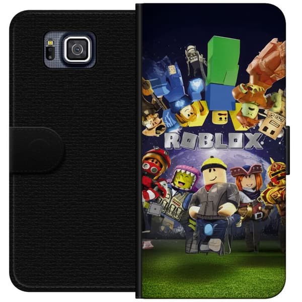 Samsung Galaxy Alpha Plånboksfodral Roblox Värld – Gamingäventyr för Barn & Ungdomar
