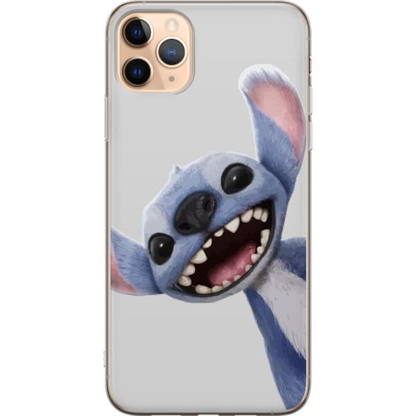 Apple iPhone 11 Pro Max Gjennomsiktig deksel Stitch i Fart - Kawaii Design for Fans & Barn