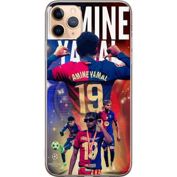 Apple iPhone 11 Pro Max Gjennomsiktig deksel Yamal i Bevegelse - Ungt Talent på Verdensnivå