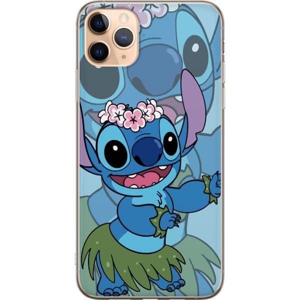 Apple iPhone 11 Pro Max Gjennomsiktig deksel Stitch under stjernene - Magisk Anime-stil