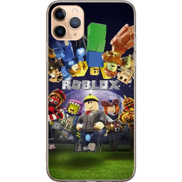 Apple iPhone 11 Pro Max Gennemsigtig cover Roblox Verden - Gaming Eventyr for Børn og Unge