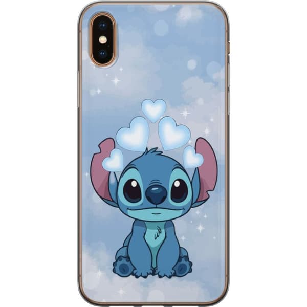 Apple iPhone XS Max Gjennomsiktig deksel Stitch Hoppande Gled - Morsomt Design for Gave
