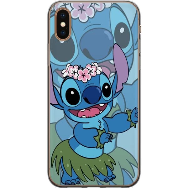 Apple iPhone XS Max Gennemsigtig cover Stitch under Stjernerne - Magisk Anime-stil