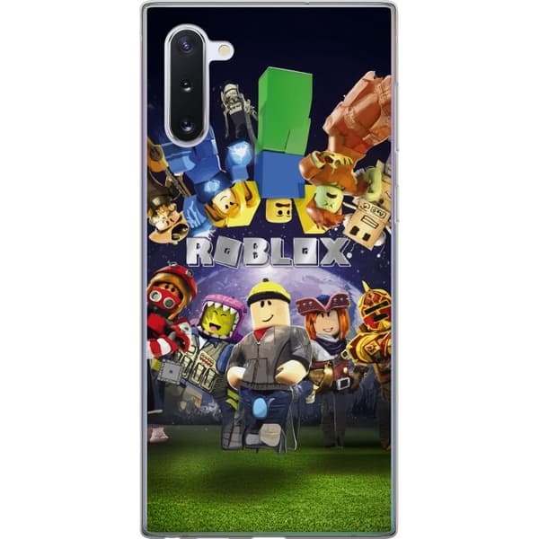 Samsung Galaxy Note10 Läpinäkyvä kuori Roblox Maailma - Pelaamisseikkailu Lapsille ja Nuorille