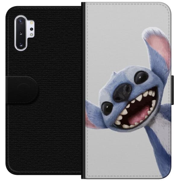 Samsung Galaxy Note10+ Tegnebogsetui Stitch i fart - Kawaii-design til fans & børn